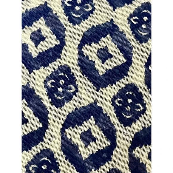 Romeo + Juliet Beach Pattern & Stripe Swim Cover S Boxy Oversized Sheer Boho - Picture 10 of 10